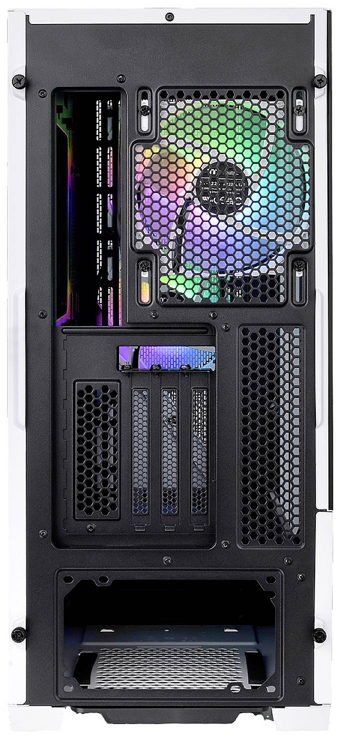 Thermaltake Divider 370 TG, Midi Tower, PC, Noir, Blanc, ATX, EATX, micro ATX, Mini-ITX, SPCC, Multi-15