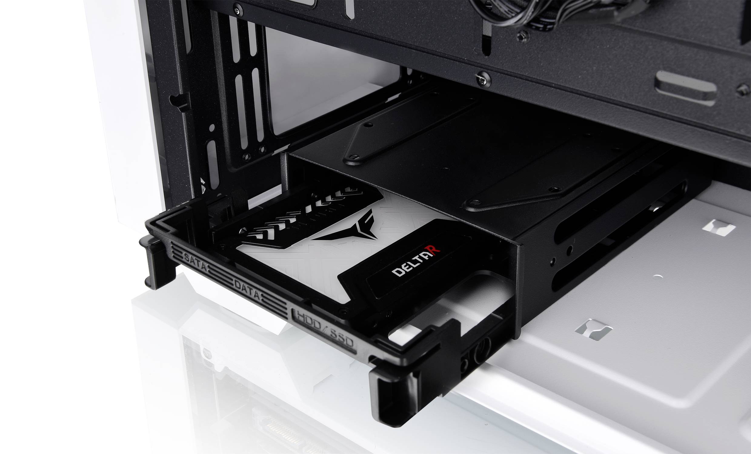 Thermaltake Divider 370 TG, Midi Tower, PC, Noir, Blanc, ATX, EATX, micro ATX, Mini-ITX, SPCC, Multi-27