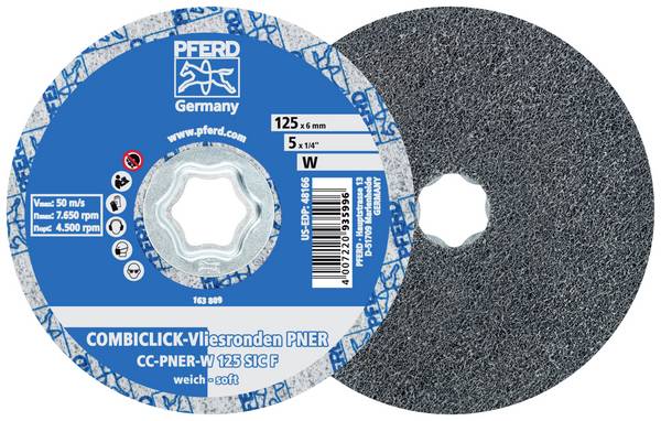 PFERD TOOLS 44498027 COMBICLICK CC-PNER W 125 SIC F (1) Diamètre 125 mm