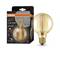 Ampoule LED 'Osram Vintage 1906', 40 watts, E27, 470 lumens, dimmable, présentée dans son emballage. Design rétro avec patine dorée.