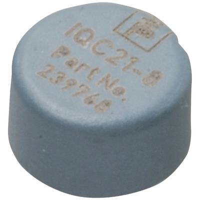 Condensateur céramique bleu portant l'inscription « IQC21-8 Réf. 23976B ».