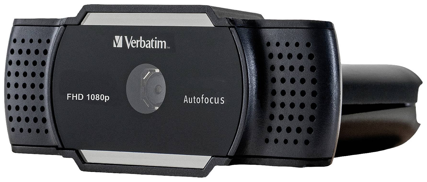 Webcam Verbatim AWC-01, Full HD 1080p, noire 2560x1440, 30 images/s, USB, obturateur de confidentialité, version...-2