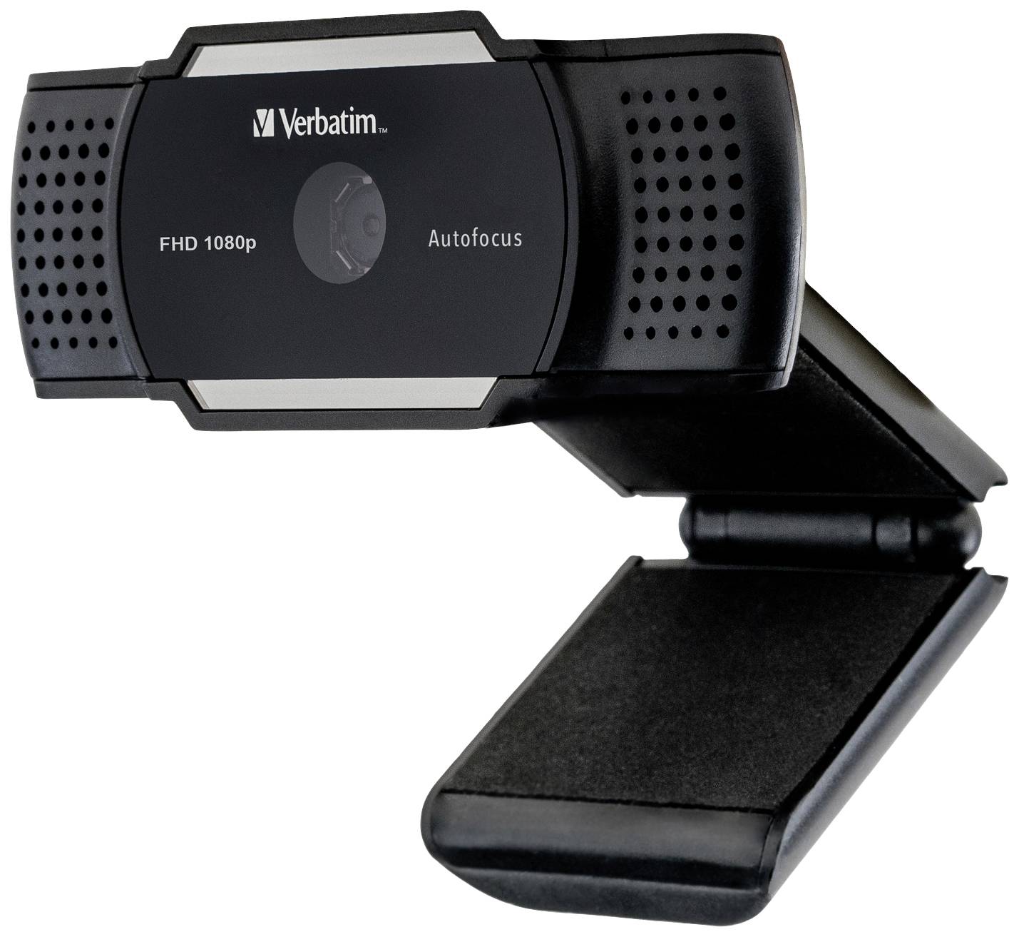 Webcam Verbatim AWC-01, Full HD 1080p, noire 2560x1440, 30 images/s, USB, obturateur de confidentialité, version...-3