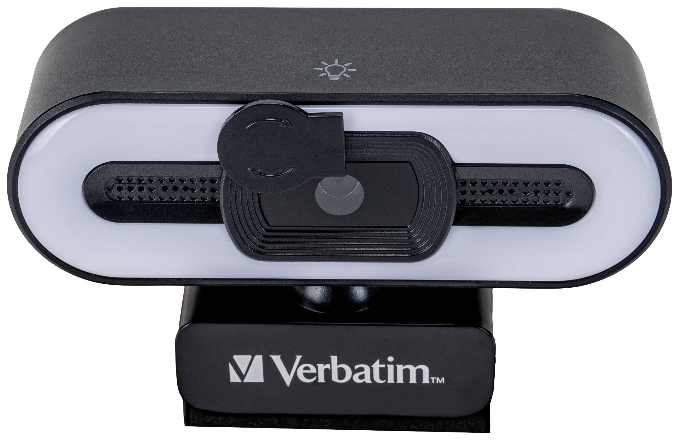 Webcam Verbatim AWC-02, Full HD 1080p, noire 2560x1440, 30 FPS, USB, cache de confidentialité, légère, version...-5