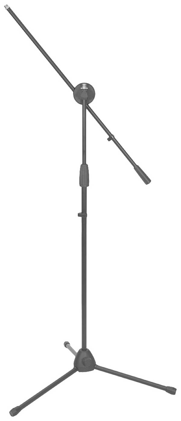 Omnitronic MS-4 Trépied de microphone Diamètre:64 cm