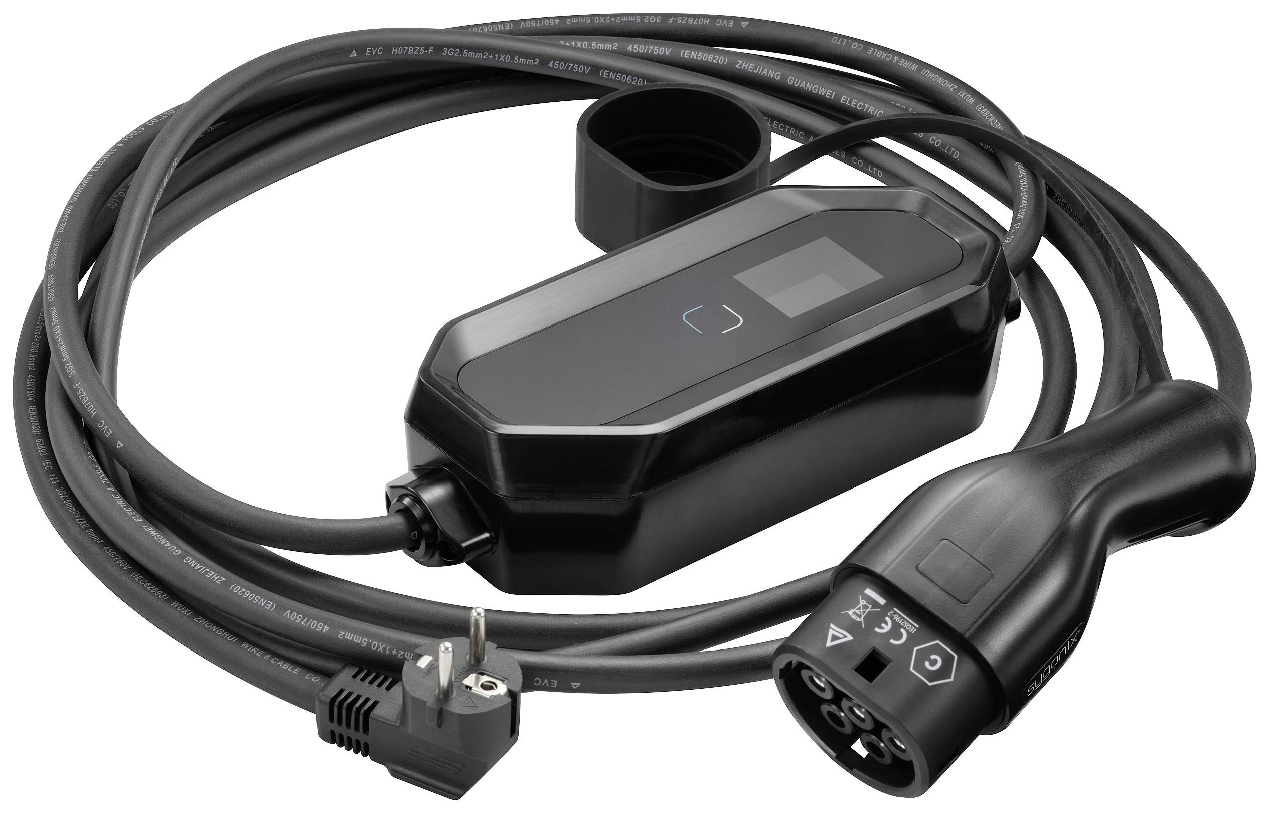 Sygonix Station de charge pour véhicule électrique type 2 mode 2 16 A Nombre de connecteurs 1 3.6 kW