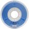 Rouleau de filament TPU95 PolyFlex bleu pour imprimante 3D. L'étiquette affiche les détails du matériau et les informations de compatibilité.