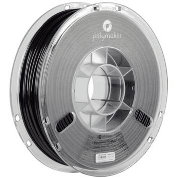 Polymaker PC02001 Polymax Tough Filament PC (polycarbonate) rigidité élevée, résiste à la chaleur, résiste aux chocs 1.75 mm 750 g noir PC-Max 1 pc(s)