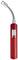 Allumeur électrique rouge avec col flexible, adapté pour allumer en toute sécurité des bougies ou des allume-barbecues.