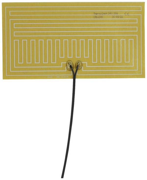 Thermo TECH polyester Feuille chauffante  24 V 30 W  (L x l) 245 mm x 130 mm
