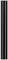 Un cylindre noir vertical, probablement un stylo ou un instrument d'écriture similaire.