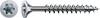 SPAX 880910109050070 R 88091 Senkkopf/T-STAR Vis à bois à tête fraisée 5 mm 70 mm Torx, 6 pans intérieurs ronds acier étamé par galvanisation 100 pc(s)