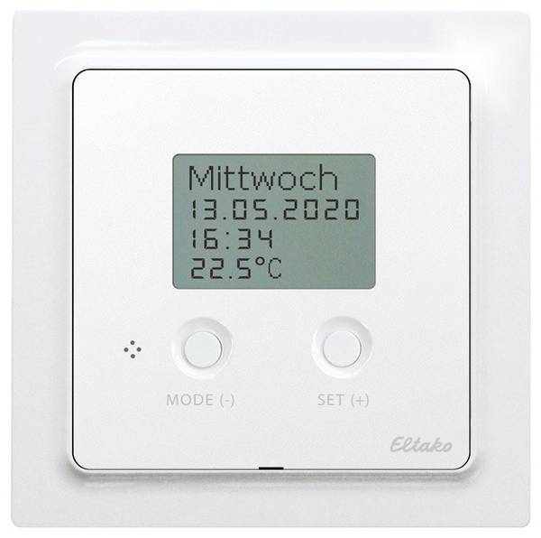 FTAF55ED/230V-am Eltako sans fil Régulateur de température    encastré Puissance de coupure (max.) 4000 W Portée max. 30 m