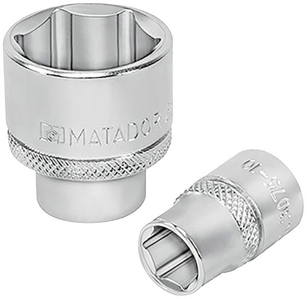 Matador Schraubwerkzeuge 6-kt. 40750190  Douille  19 mm 1/2" 19 mm   1/2" (12.5 mm)