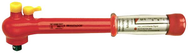 Matador Schraubwerkzeuge VDE 61790100 Clé dynamométrique VDE  bloquant 1/2" (12.5 mm) 20 - 100 Nm