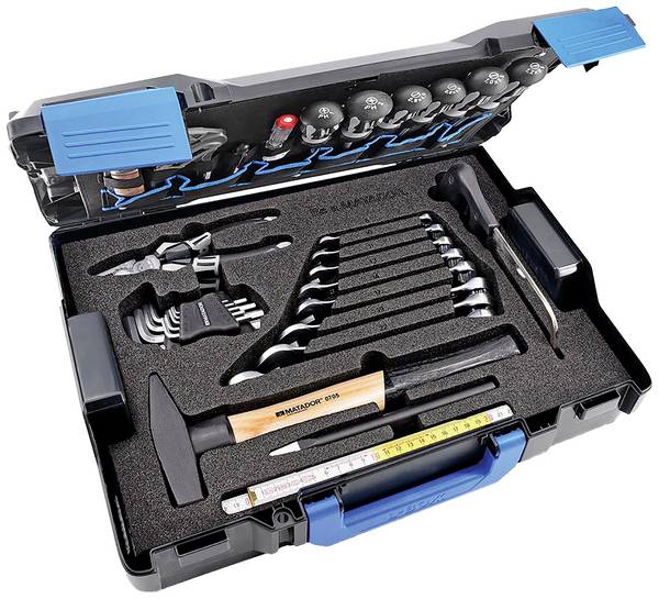Matador Schraubwerkzeuge smartyBOX L2 81454145 universelle Mallette à outils équipée 41 pièces