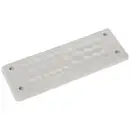 Trelleborg MH-24 F27-1 LIGHT GREY UL94 V-0 IP65 | TPE | Screw Plaque traversante avec entrée de câble Ø max. des bornes