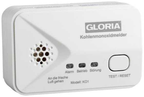 Gloria  KO1  Détecteur de monoxyde de carbone      à pile(s)  Gaz détecté monoxyde de carbone