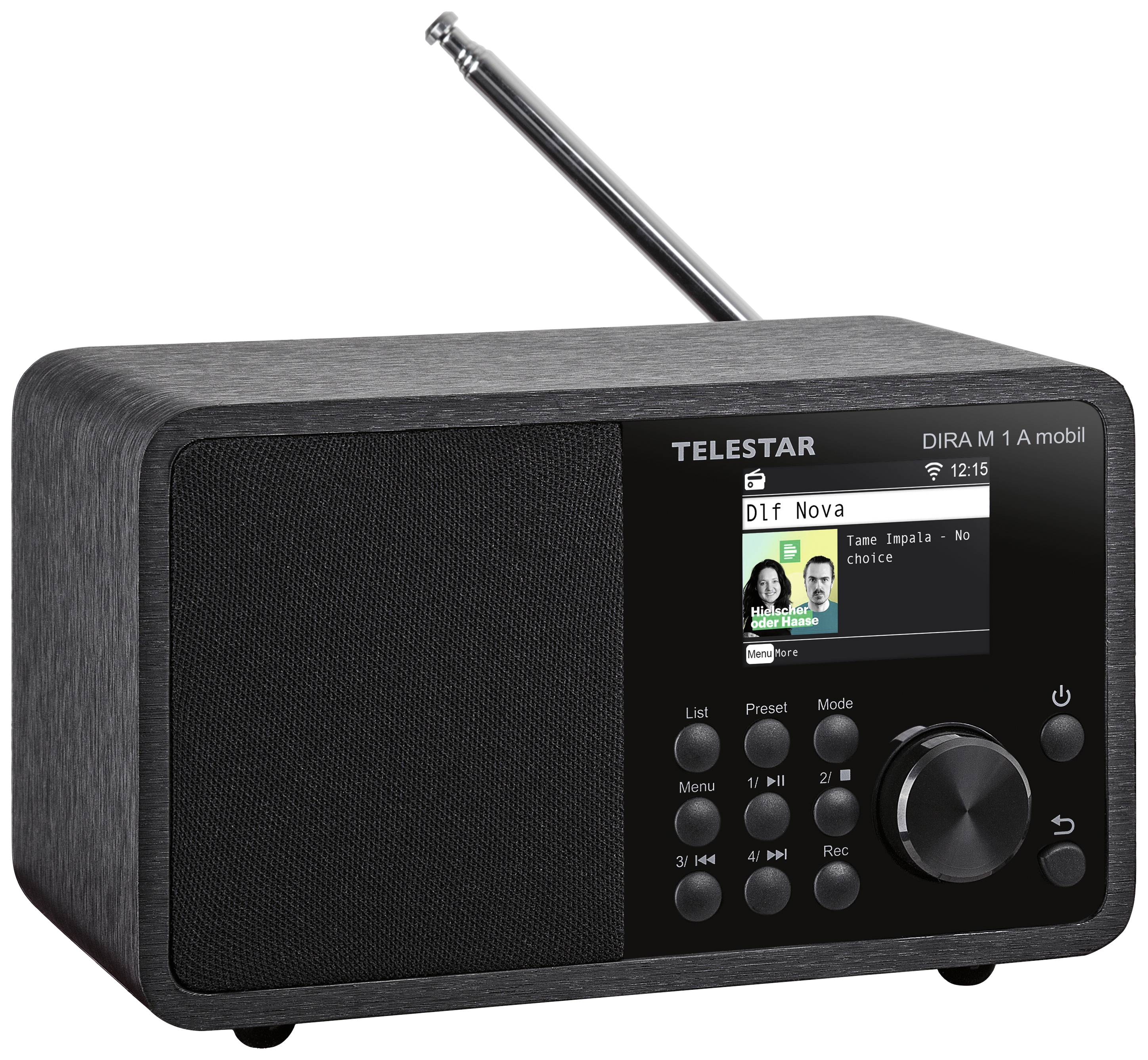 Radio Mono sans fil Portable DAB+ / FM / Internet / Bluetooth DIRA M 1 A-1