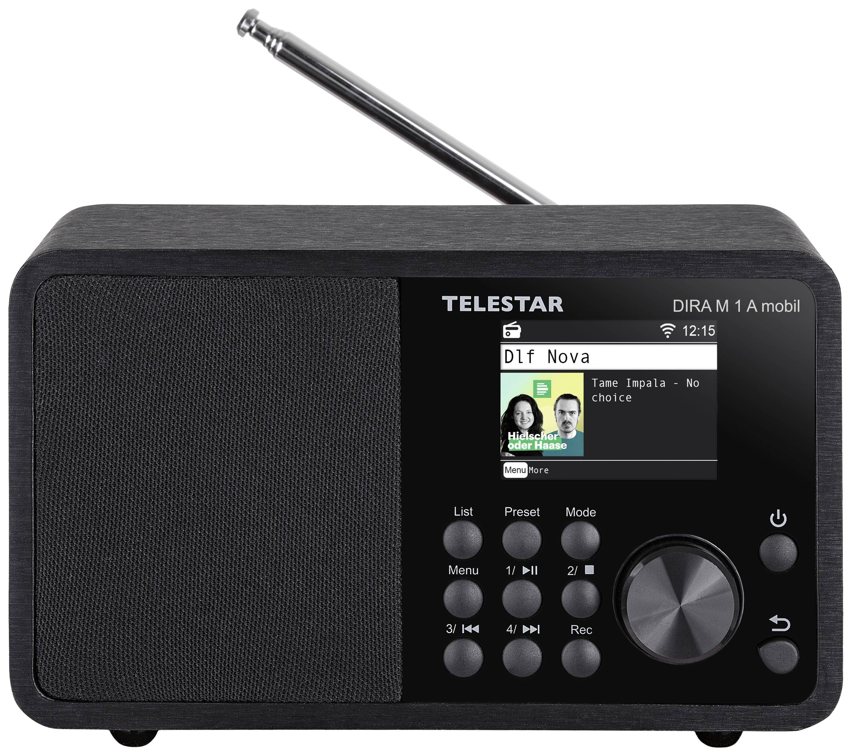 Radio Mono sans fil Portable DAB+ / FM / Internet / Bluetooth DIRA M 1 A-3