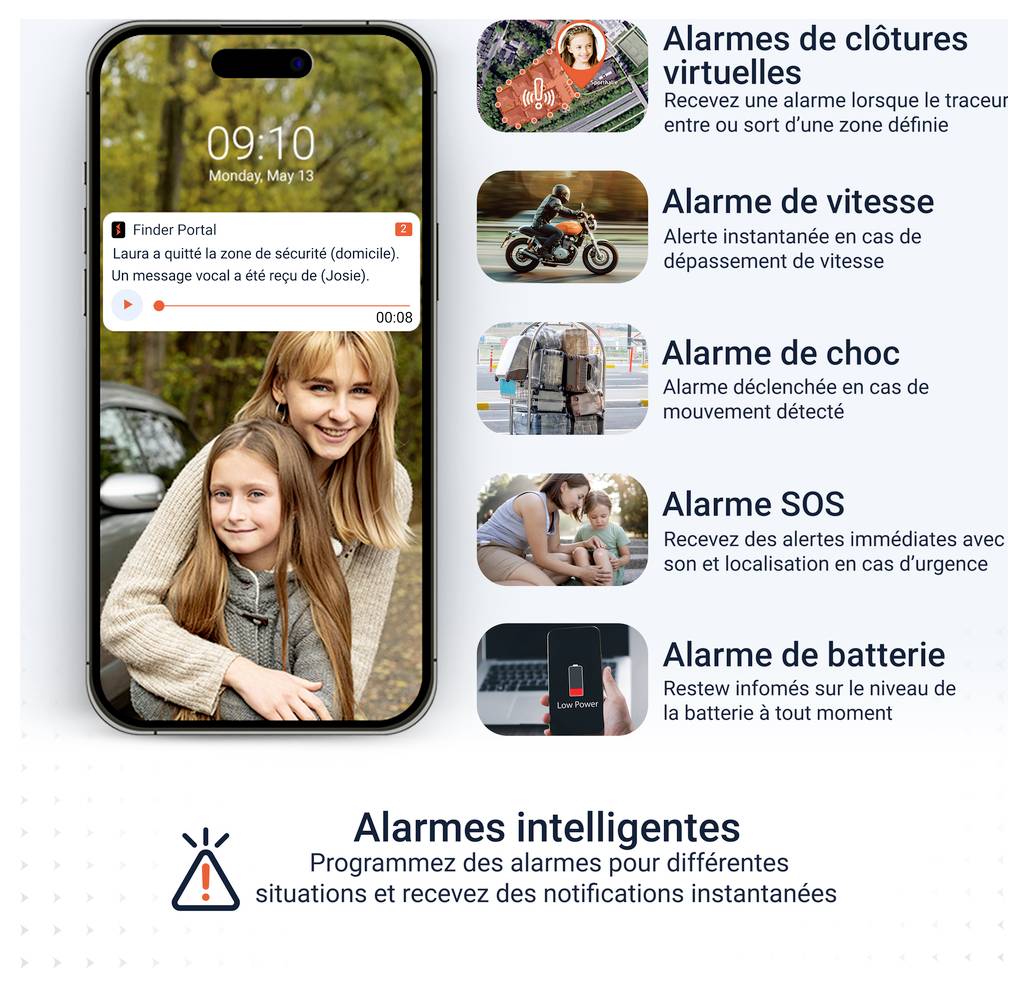PAJ GPS EASY FINDER 4G Traceur GPS traceur de personnes, traceur multifonction, traceur de bagages noir 1 pc(s)-7