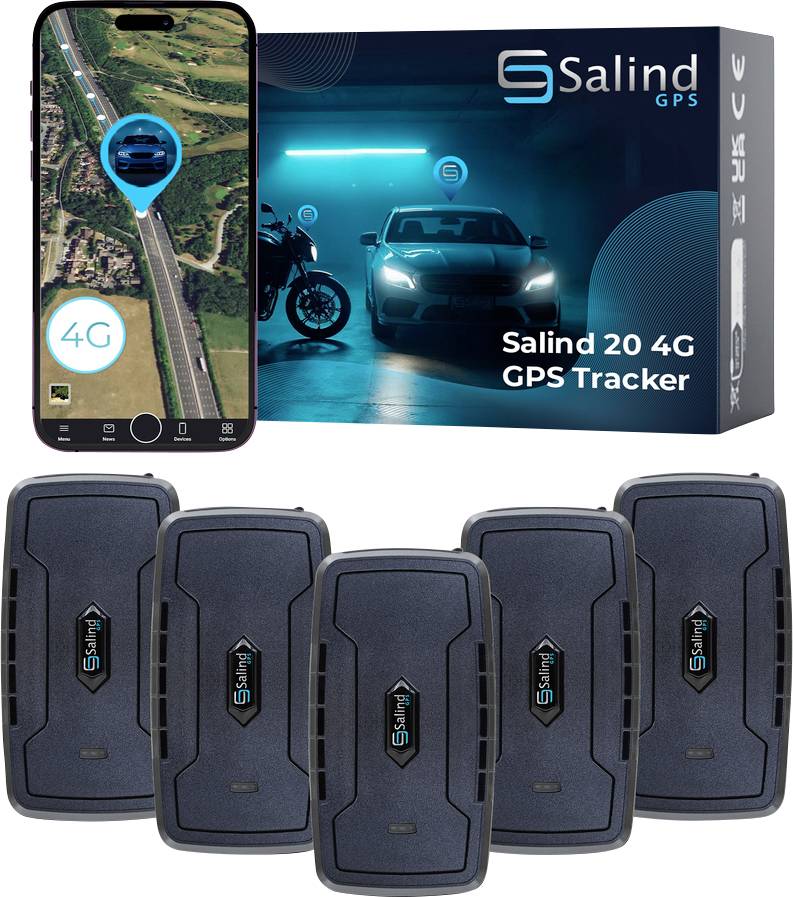Salind GPS SALIND 20 4G Traceur GPS traceur de véhicules noir 1 pc(s)