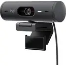 Webcam Full HD Logitech Brio 500 support à pince, microphone stéréo, cache intégré