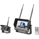 Renkforce RV2,4-7 Système de recul vidéo 2 entrées caméra montage par vissage noir (mat)
