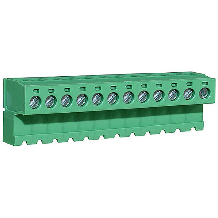 Camdenboss Boîtier pour contacts mâles Nbr total de pôles 12 Pas: 5.08 mm CTBP96HJ/12 100 pc(s)