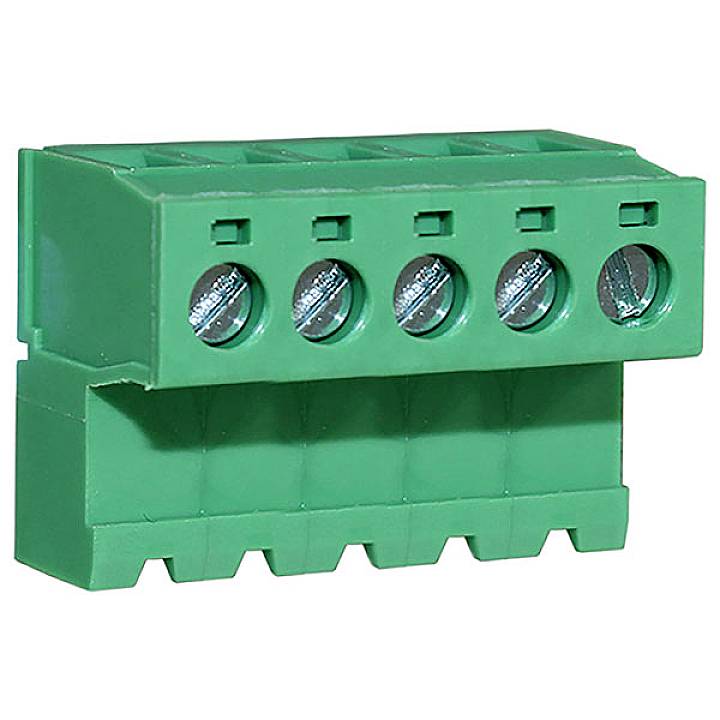 Camdenboss Boîtier pour contacts mâles Nbr total de pôles 5 Pas: 5.08 mm CTBP96HJ/5 100 pc(s)
