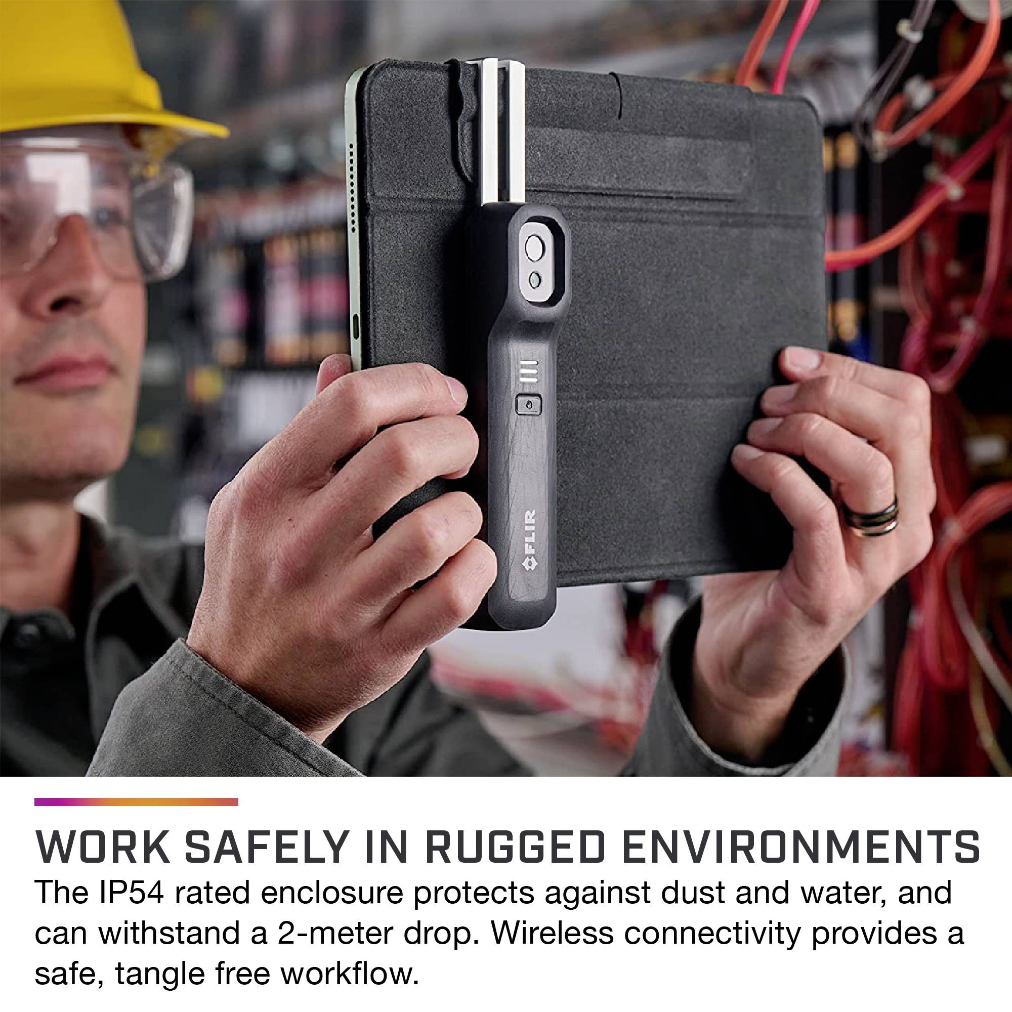 Caméra thermique FLIR EDGE PRO -20 à +400 °C 160 x 120 Pixel 8.7 Hz-12