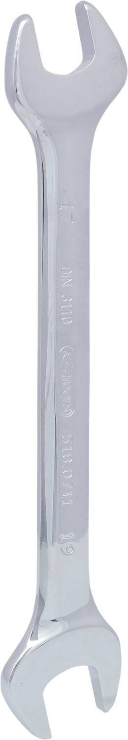 KS Tools 518.0711 5180711 Clé à fourche double Ouverture de clé (métrique) 17 - 19 mm