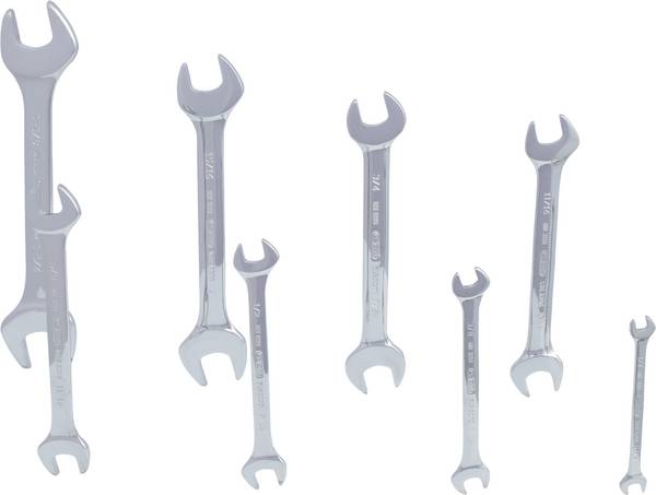 KS Tools 518.3200 5183200 Jeu de clés plates doubles   Ouverture de clé (pouces) (uniquement pour le titre) 1/2" - 15/16"
