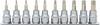 KS Tools 911.3935 Set de douilles 3/8" (10 mm) 911.3935
