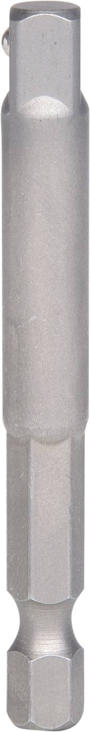 Embout de tournevis métallique à forme hexagonale, conçu pour être utilisé avec un tournevis sans fil.