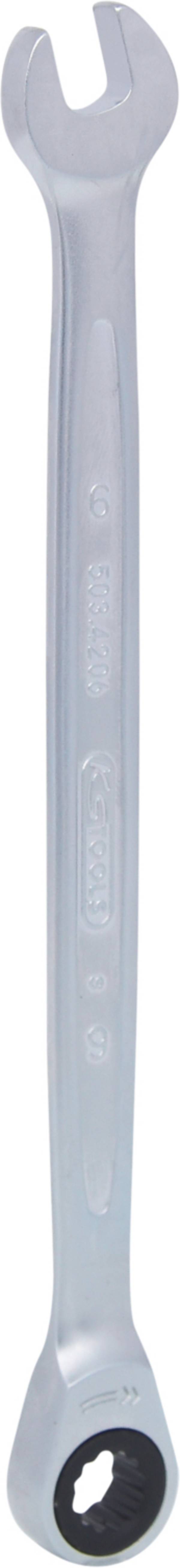 KS Tools 503.4206 5034206 Clé mixte à cliquet annulaire   Ouverture de clé (métrique) 6 mm