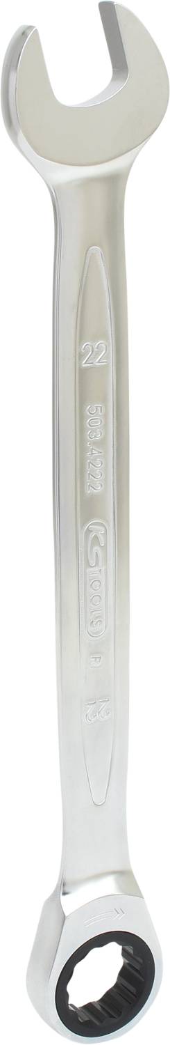 KS Tools 503.4222 5034222 Clé mixte à cliquet annulaire Ouverture de clé (métrique) 22 mm