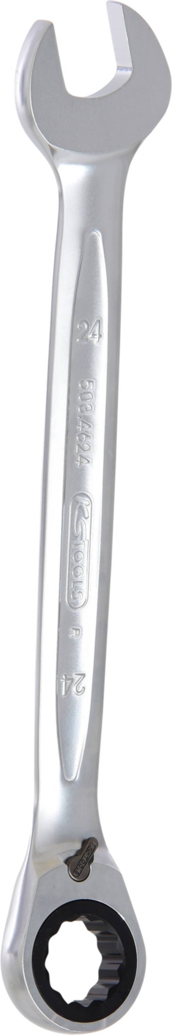 KS Tools 503.4624  Clé mixte à cliquet annulaire   Ouverture de clé (métrique) 24 mm