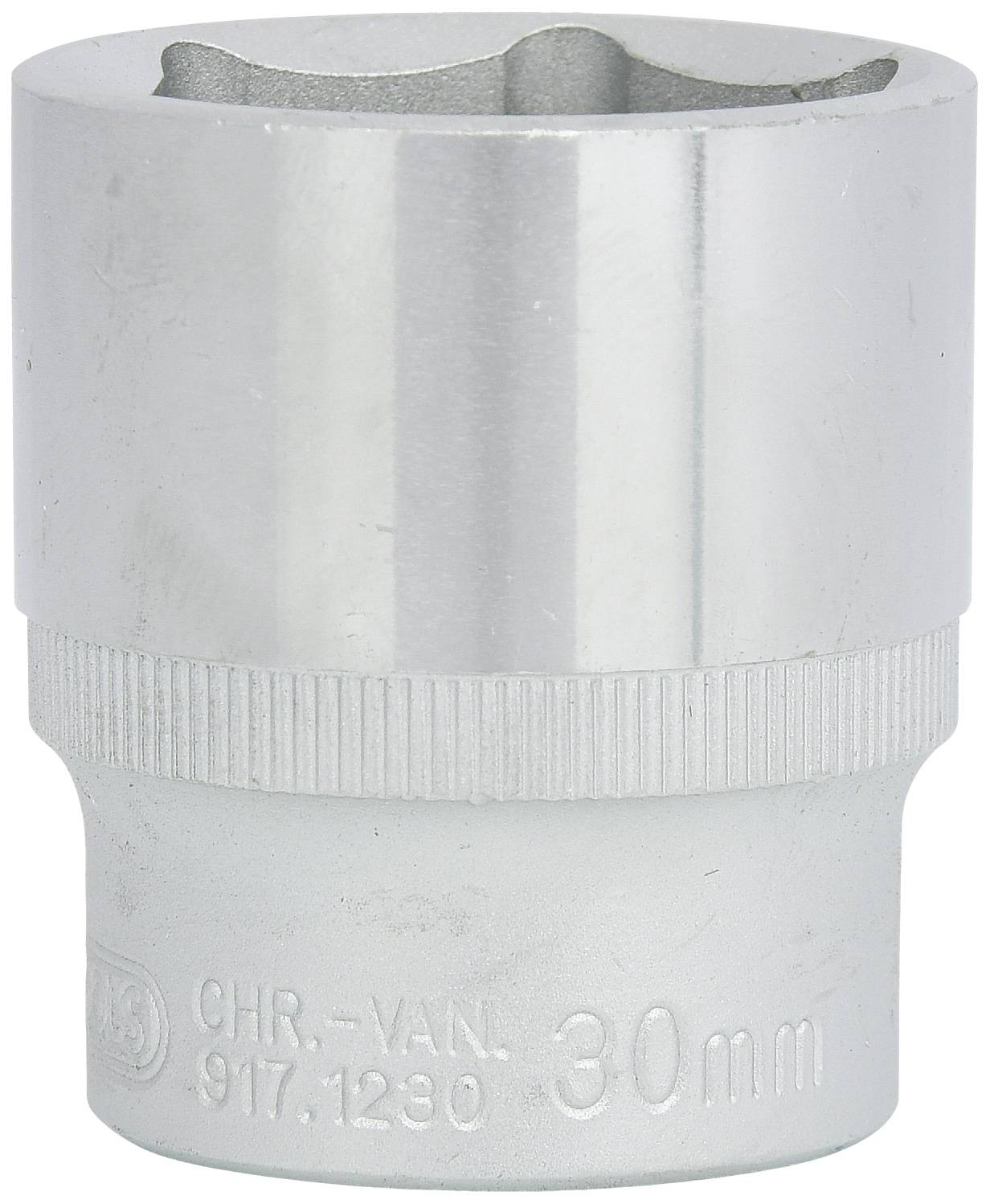 Clé à molette en métal avec marquage de 30 mm, adaptée aux travaux mécaniques et utilisable avec des clés à cliquet ou des clés à molette.