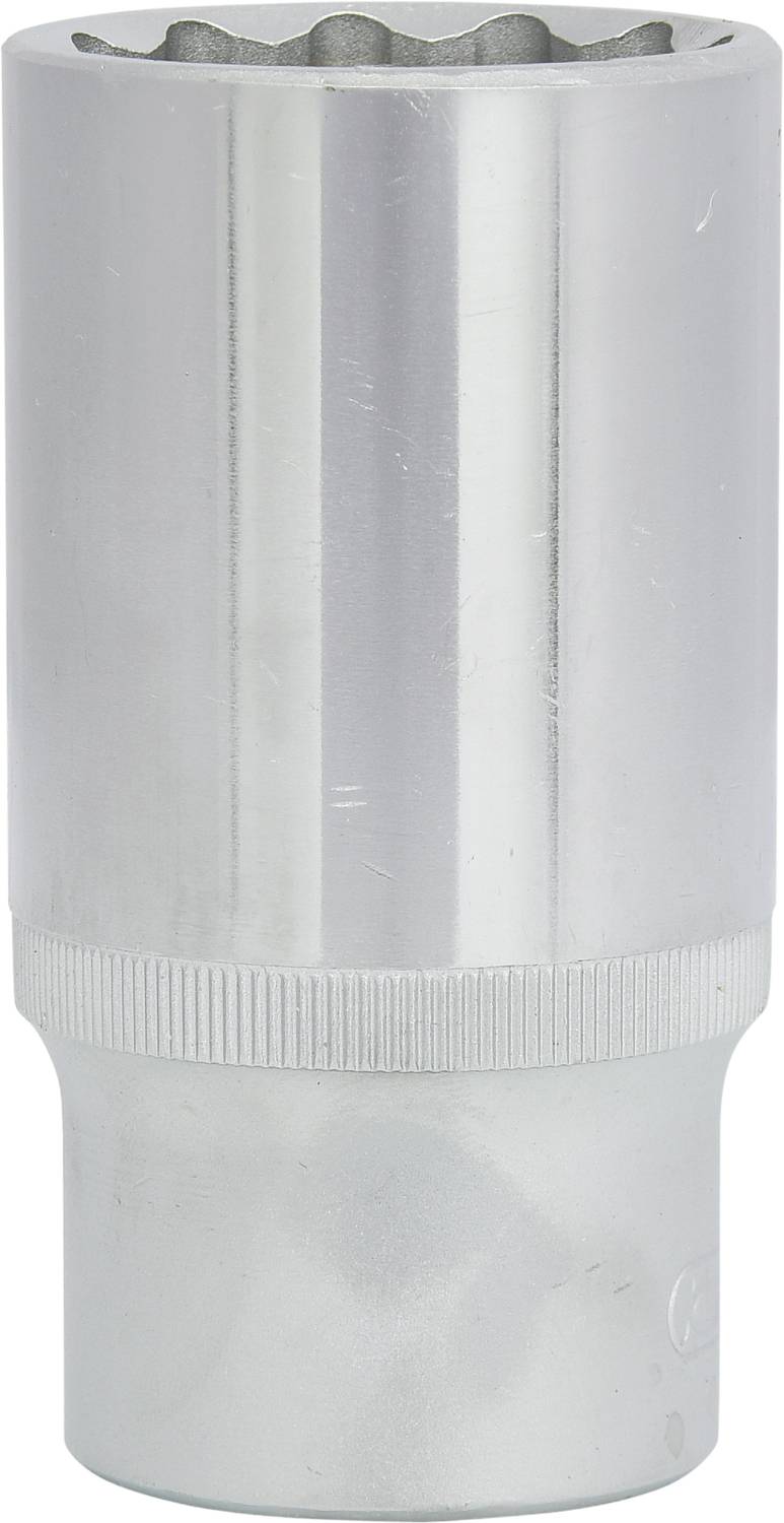 Une douille métallique, de forme cylindrique, utilisée comme embout d'outil pour tournevis ou cliquet.