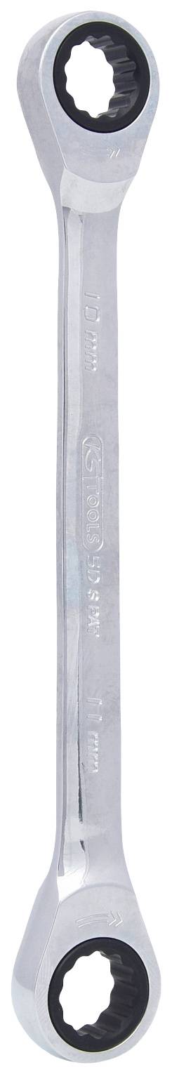 KS Tools 503.4503 5034503 Clé polygonale double Ouverture de clé (métrique) 10 - 11 mm