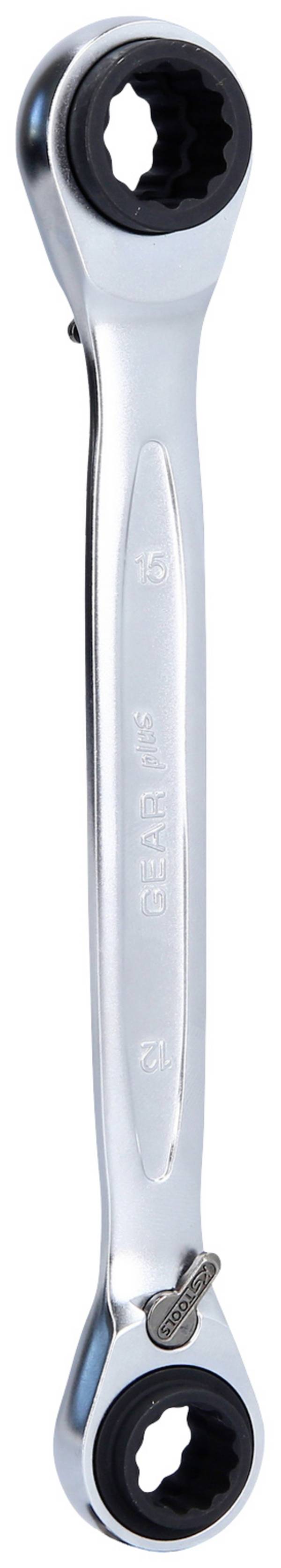 KS Tools 503.4543 5034543 Clé polygonale double  Ouverture de clé (métrique) 12 - 15 mm