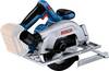 Bosch Professional GKS 18V-57-2 Scie circulaire portative sans fil Profondeur de coupe max. (90°) 57 mm brushless, sans batterie 18 V
