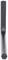 Un stylo ou un boulon noir à six pans.