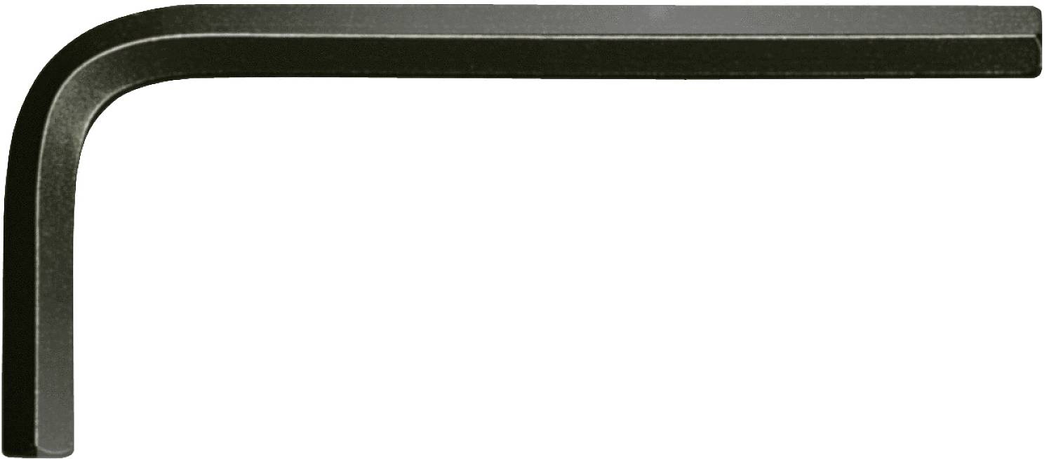 Clé Allen Coudée Extra Longue KS Tools 151.4683 - Taille 3/32", Tête Sphérique, Codée Couleur