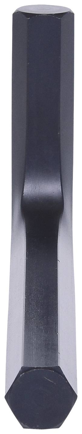 Une poignée de porte noire au design moderne et anguleux.