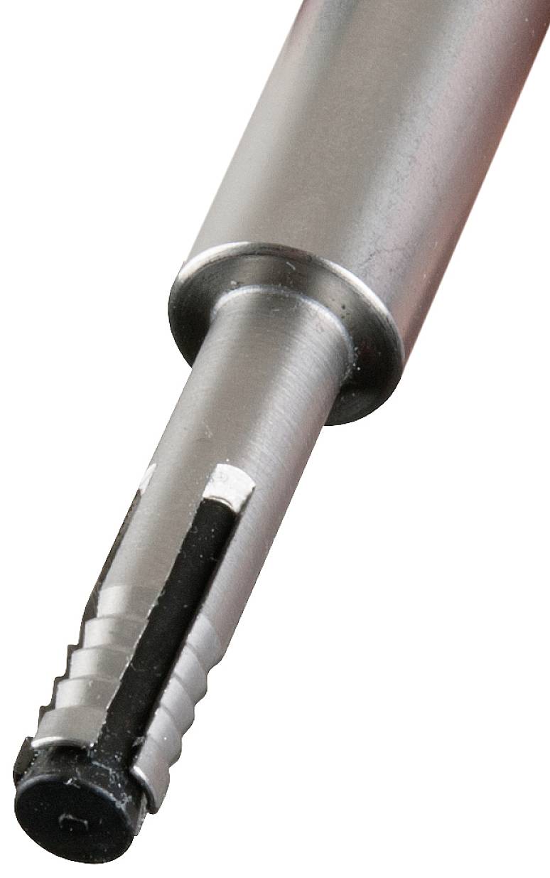 Foret métallique avec un tranchant spiralé acéré et une tige cylindrique, adapté pour le perçage précis de matériaux durs.