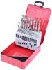 KS Tools 330.2610 3302610 HSS-G Jeu de forets pour le métal 1 mm, 1.5 mm, 2 mm, 2.5 mm, 3 mm, 3.5 mm, 4 mm, 4.5 mm, 5 mm, 5.5 mm, 6 mm, 6.5 mm, 7 mm, 7.5 mm, 8 mm, 8.5 mm, 9 mm, 9.5 mm, 10 mm 1 pc(s)