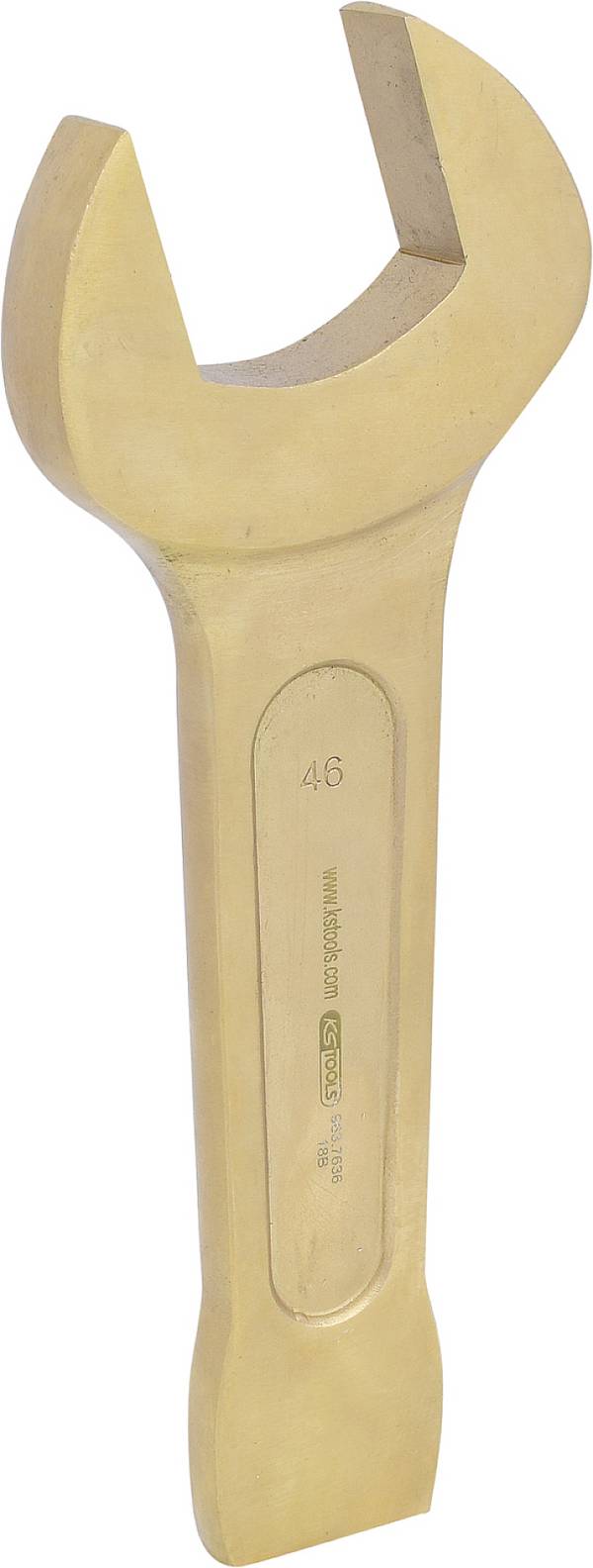 KS Tools 963.7636 9637636 Clé à fourche à frapper Ouverture de clé (métrique) 46 mm
