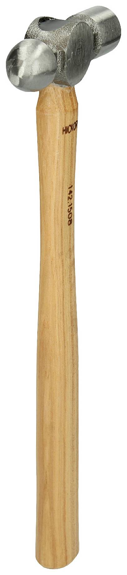 Marteau avec manche en bois et tête en métal, typiquement utilisé pour des travaux artisanaux et enfoncer des clous.